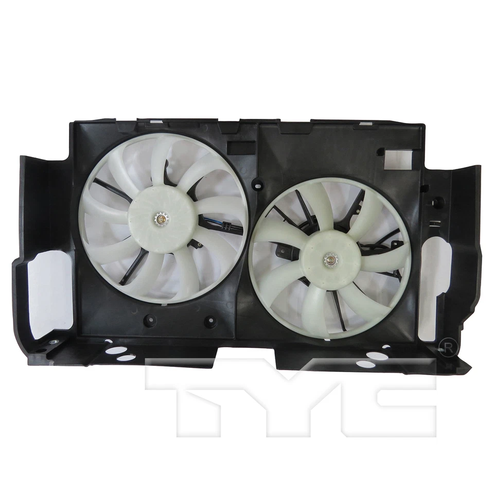 Dual Radiator & Condenser Cooling Fan for 15-17 Lexus NX200T - Image 1 of 3