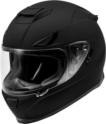 Fly Racing Sentinel Solid Helmet - Matte Black - Adult Size Large 73-8425L - Image 1 of 4