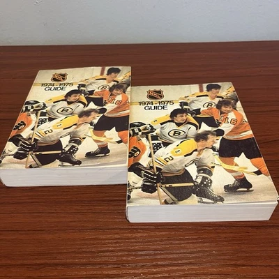 Lot Of 2 1974-75 NHL Media Guide Books - Image 1 of 4