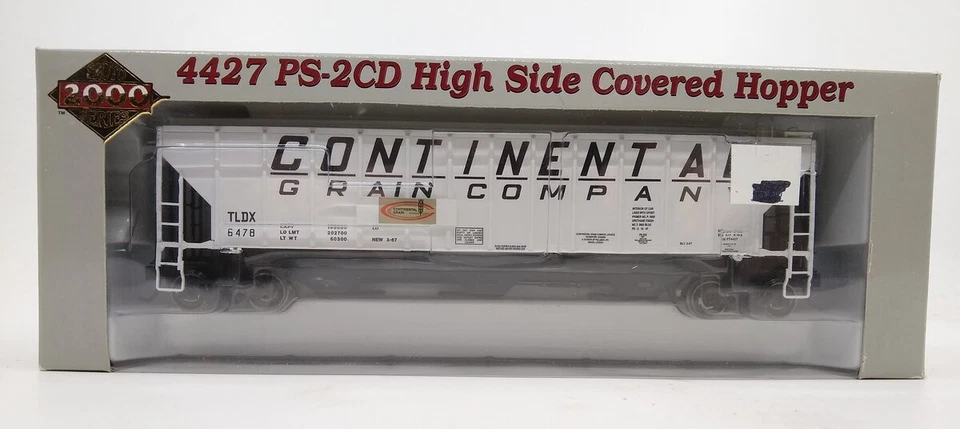 Proto 2000 23382 HO Continental 4427 PS-2CD Covered Hopper #6478 LN/Box - Image 1 of 1