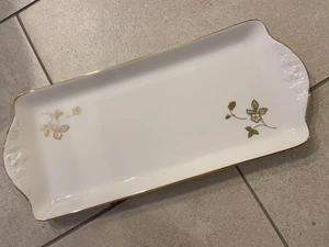 Super Wedgwood 50Th Anniversary Wild Strawberry Sandwich Plate From Japan - Picture 1 of 4