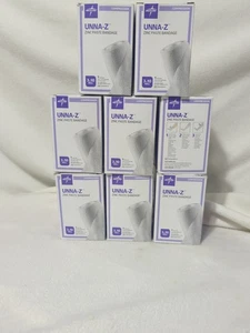Medline Unna-Z Zinkpaste Verband 8er Pack 3"x10' Kompression Posten 242850 Ablaufdatum 2029 - Bild 1 von 5