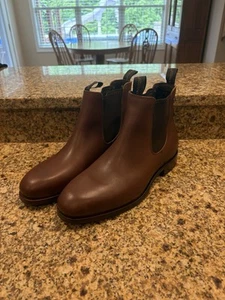 Dubarry Of Ireland Kerry Leather Soled Chelsea Boot Goretex Mens 46 US 12 Brown - Picture 1 of 15