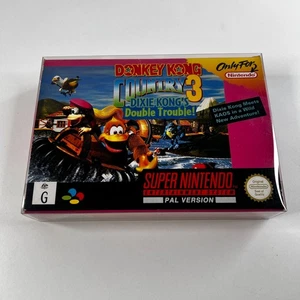 Donkey Kong Country 3: Dixie Kong's Double Trouble (SNES 1996, PAL) CIB VGC - Bild 1 von 12