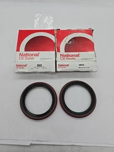 Pair (2) Wheel Seal National 3553 USA - Picture 1 of 3