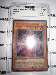 YU-GI-OH! SPIRIT OF THE PHARAOH AST-062 ANCIENT SANCTUARY PCA 9 NO PSA ED1 POP 1 - Picture 1 of 4