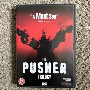 The Pusher Trilogy DVD Nicolas Winding Refn Region 2 PAL OOP - Picture 1 of 3