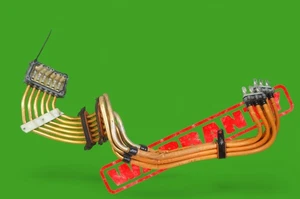 08-2009 chevrolet chevy tahoe HYBRID transmission to inverter wire cable harness - Picture 1 of 13