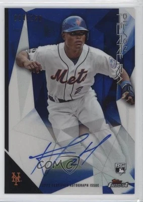 2015 Topps Finest Auto Blue Refractor /150 Dilson Herrera #FA-DH Rookie Auto RC - Image 1 of 2