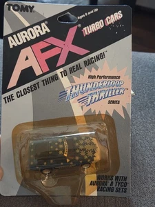 AFX Thunderloop Thriller Corvette Blue White HO Slot Car *New On Package - Picture 1 of 2