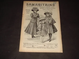 CATALOGUE SAMARITAINE MODE ROBES ET MANTEAUX 1907 - Picture 1 of 1