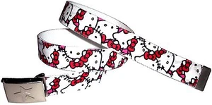 Hello Kitty & Friends BELT + Buckle Sanrio Surprise Pink Red Cute Girl Rare New - Picture 1 of 1
