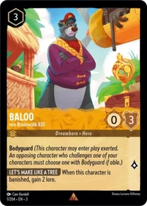 Baloo, Von Bruinwald XIII - 001 EN-3 NM - Lorcana - Picture 1 of 1