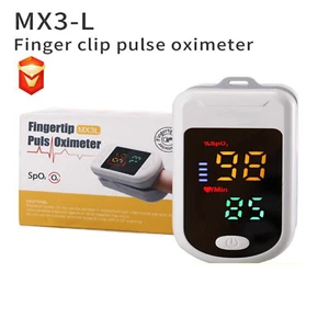 Saturazione Ossigeno Sangue Dito Con Frequenza Cardiaca E Rilevamento Portatile Ossigeno Mete - Foto 1 di 11