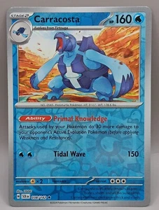 Carracosta 038/142 Reverse Holo Pokemon Stellar Crown - Picture 1 of 1