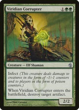 Viridian Corrupter - Foil Mirrodin Besieged LP MTG