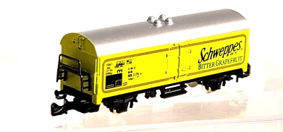 Z Scale Marklin Mini-Club 8600 Schweppes Bitter Grapefruit Reefer DB - Image 1 of 4