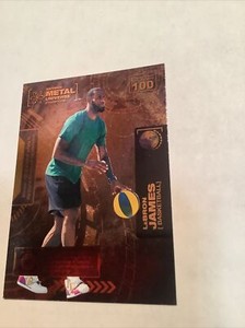2021 SKYBOX METAL UNIVERSE CHAMPIONS Copper #100 LeBRON JAMES SP Lakers A-7