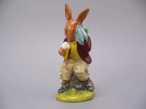 ROYAL DOULTON #DB3 BILLIE BUNNYKINS COOLING OFF 3 7/8" FIGURINE SIGNED - Bild 1 von 9