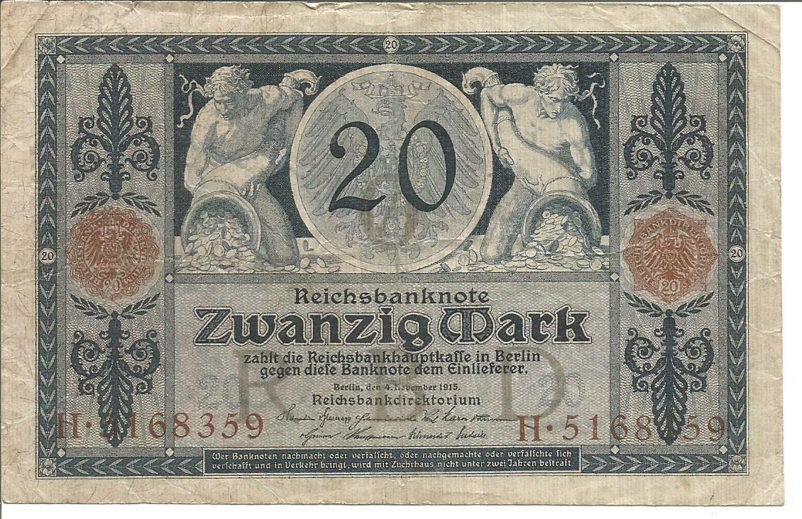 1915 Year Banknote German Paper Money for sale | eBay