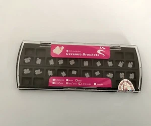 10 juegos 200 piezas brackets cerámicos de ortodoncia dental mini MBT 022 ranura 345 - Imagen 1 de 9