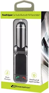 Bracketron Roadtripper Transmetteur FM de voiture sans fil Bluetooth / Chargeur USB - Noir - Photo 1/2