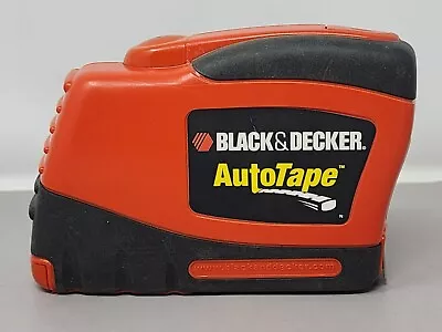 Black & Decker Measuring Tape Battery Operated Red & Black Durable Construction - Image 1 of 4