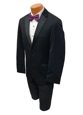 Men's Michael Kors Black Tuxedo with Pants Modern Fit Size 44XL 38W - Image 1 of 4