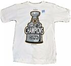T-shirt homme Boston Bruins Reebok 2011 Stanley Cup Champions NEUF petit