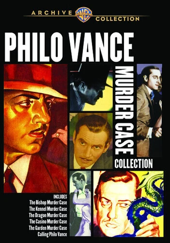 Philo Vance Murder Case Collection Warner Archive 3 DVD Set - Image 1 of 1