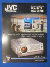 JVC DLA-SX21 S Projector Brochure Catalog Factory Original The Real Thing