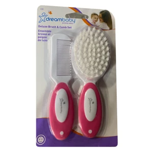Dreambaby Deluxe Pinsel & Kamm Set - pink - Bild 1 von 3