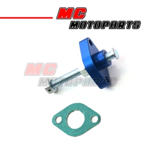 Blue Manual Cam Chain Tensioner For Yamaha WR400F 98 99 00 -MC - Picture 1 of 3