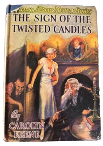 Das Zeichen der gedrehten Kerzen Nancy Drew Mystery Book (1933) Klassiker Vintage - Bild 1 von 11