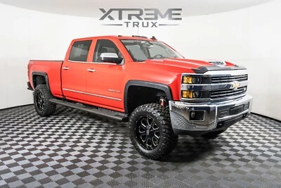 Textured Black 15-19 Chevrolet Silverado 2500 3500 OE Style Fender Flares Set - Image 1 of 4