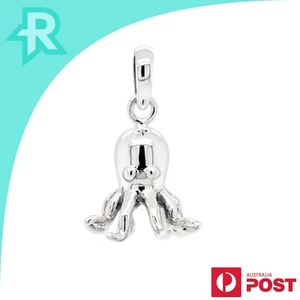 Octopus Cephalopod Sterling Silver 925 Pendant - Picture 1 of 6
