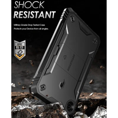 For Galaxy Tab A9 2023 Tablet Military Shockproof Case Anti Scratch Cover Black - Image 1 of 4