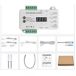 New Pixel LED Stair Light Controller High Quality Lighting PIR Motion Sensor Kit - Picture 1 of 19