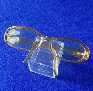 Gucci Women's Eyeglass Frame - Clear Yellow Vintage Original - Picture 1 of 10