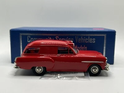 Brooklin CSV 03 1953 Packard - Henney "Ambulancia Junior" Rojo 1/43 996 Foto 1 de 4