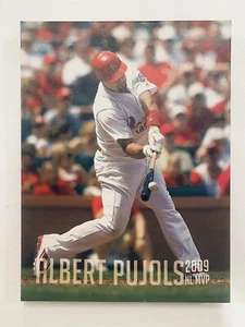 Albert Pujols St. Louis Cardinals 2009 MVP Canvas Print Framed SGA - Picture 1 of 5