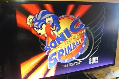 Sonic Spinball (Sega Genesis) Game/CART ONLY - CLEANED, TESTED & AUTHENTIC - Image 1 of 4