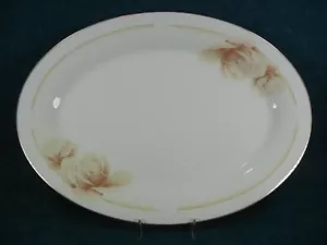 Noritake Devotion Pattern Number 7271 Oval 14 1/8" Serving Platter - Picture 1 of 2