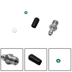 Male Connector Pumps Quick Stainless Steel Thread Valve 8mm Connection Fill Head - Foto 1 di 23