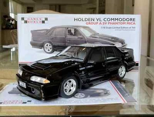 Classic 1:18 Holden HSV VL Walkinshaw Group A SS Commodore Phantom Mica Black - Picture 1 of 6