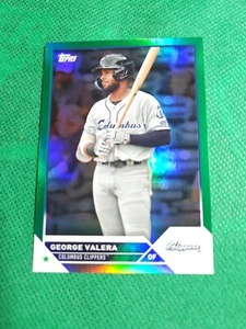 2022 Topps Pro Debut - Green Refractor #PD-178 George Valera /99, RC) - Picture 1 of 2