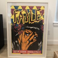 Faile New York Invasion Art Print Signed Custom Framed 2015 24” x 36”