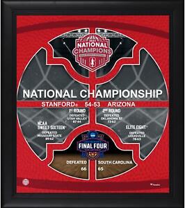 Stanford Cardinal Frmd 15" x 17" 2021 Women's Basketball National Champs Collage