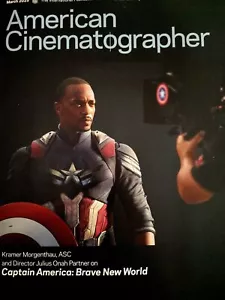 ASC American Cinematographer March 2025 Captain America, Star Wars, Virtual Film - Picture 1 of 7