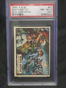 1965 A&BC CIVIL WAR NEWS, #47, DEATH BATTLE (PSA 8-OC) - Picture 1 of 3